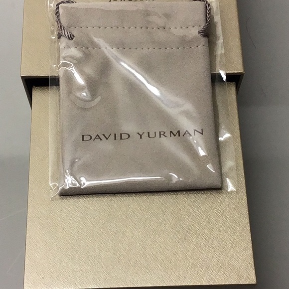 David Yurman Novella Y Neclase Blue Topaz and Pave Diamonds - Picture 13 of 16